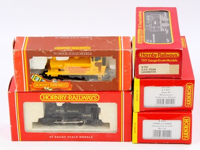 Lot 720 - Five Hornby 0-4-0 steam outline tank locos:...