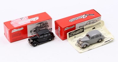 Lot 1666 - Somerville Models 1/43rd scale white metal...