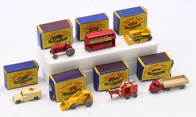 Lot 1506 - Matchbox Lesney boxed model group of 7, with...