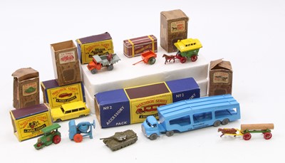 Lot 1543 - Matchbox Lesney and Benbros TV Series part...