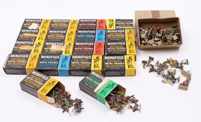 Lot 2068 - A collection of boxed white metal war gaming...