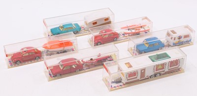 Lot 1653 - Majorette boxed model group of 6 300 series...