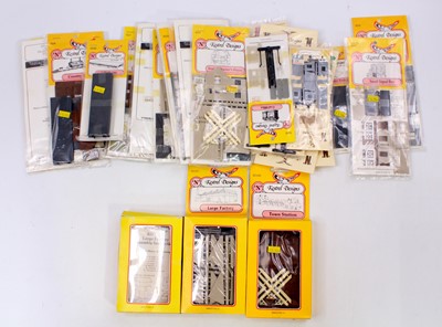 Lot 636 - Twenty-five Kestrel Designs N-gauge buildings...