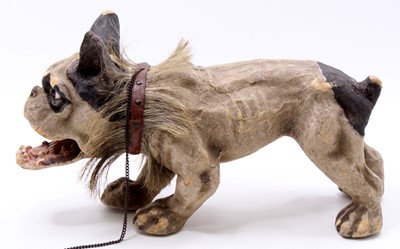 Lot 1964 - A Roullet & Decamps barking bull dog, French...