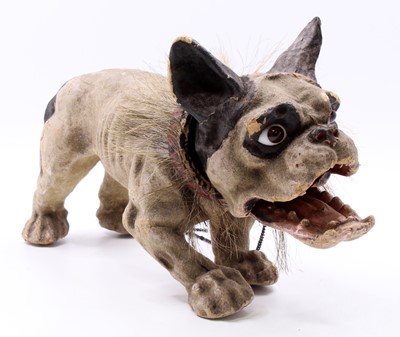 Lot 1964 - A Roullet & Decamps barking bull dog, French...
