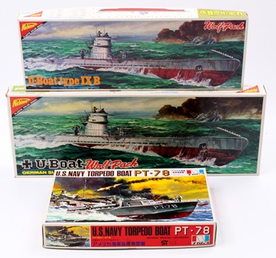 Lot 145 - Nichimo Submarine kits, 1.200 scale, 2009 -...