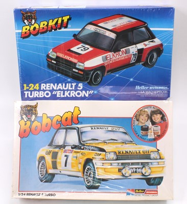 Lot 740 - Heller/Humbrol 1.24 scale plastic kits, 3201...