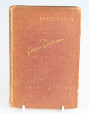 Lot 535 - Denman, George: Intervalla, Verses Greek,...