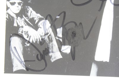 Lot 164 - Bon Jovi, a black and white publicity...