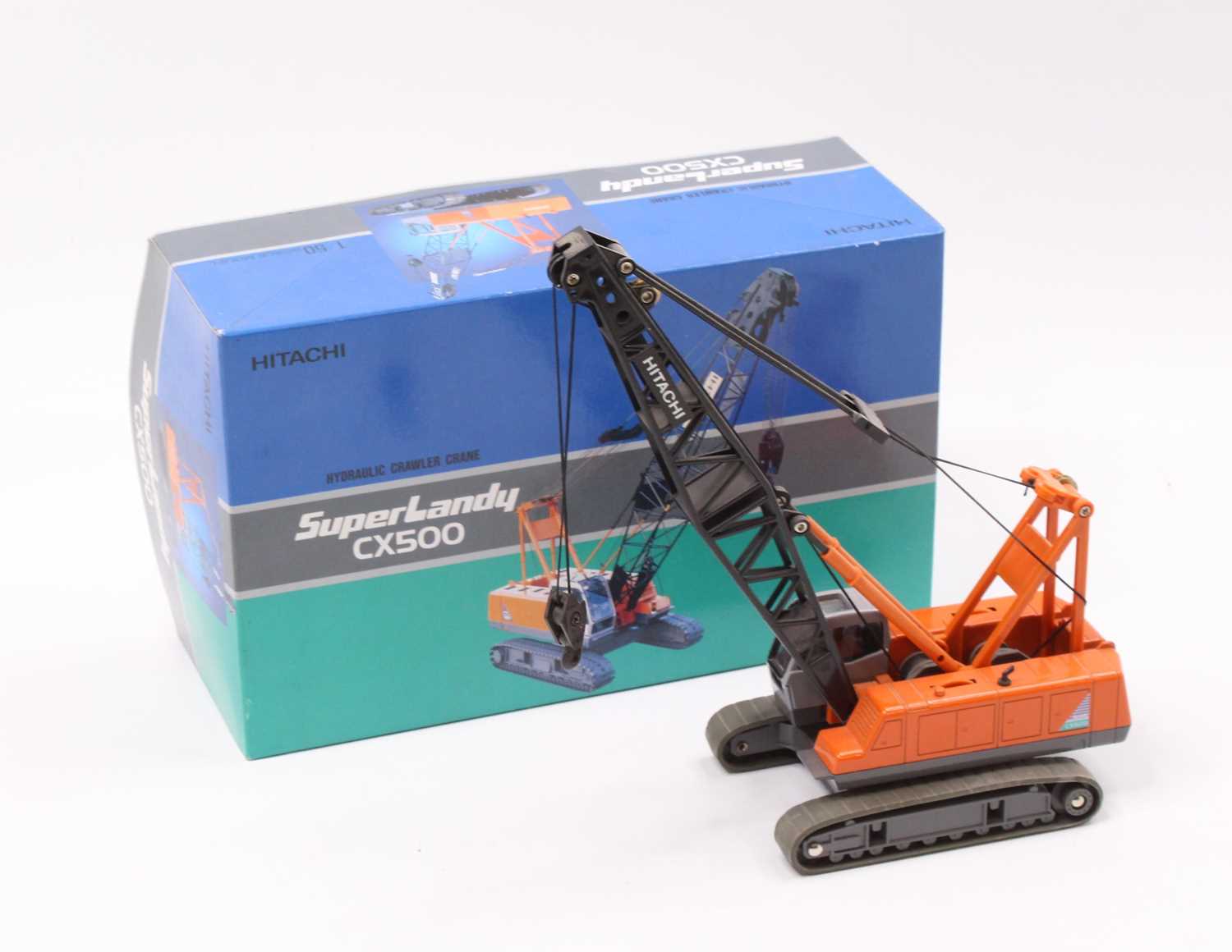HITACHI SCX500 日立住友 1/50 クローラークレーン SCX500 日本製 日立
