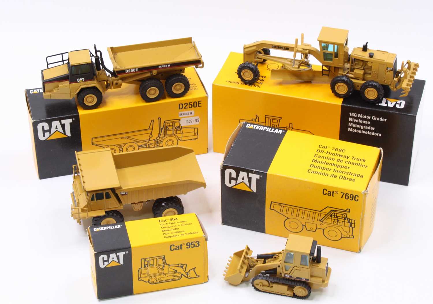 Caterpillar diecast sales