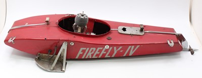 Lot 58 - An early 20th century Tethered Hydroplane Boat,...