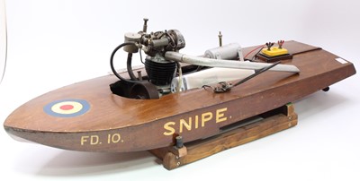 Lot 60 - A very well made scratchbuilt model of a...