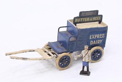 Lot 2046 - A Charbens lead hollow cast Express Dairy milk...