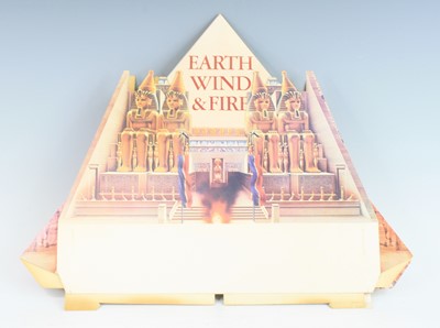 Lot 183 - Earth, Wind & Fire, a pre-release folding card...