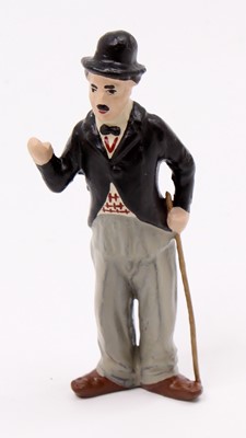 Lot 2055 - Unusual lead hollowcast model of Charlie...