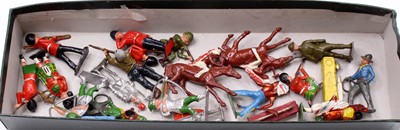 Lot 2063 - Tray of mixed lead Hollowcast figures, to...