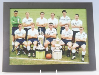 Lot 398 - Football, Tottenham Hotspur, a 29 x 39cm...