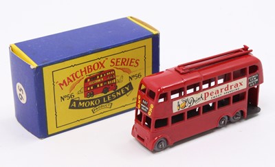 Lot 1493 - Matchbox Regular Wheels 56a London Trolleybus "...