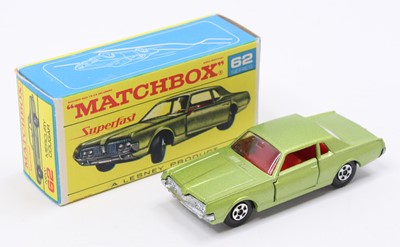 Lot 1507 - Matchbox Lesney Superfast, No.62, Mercury...