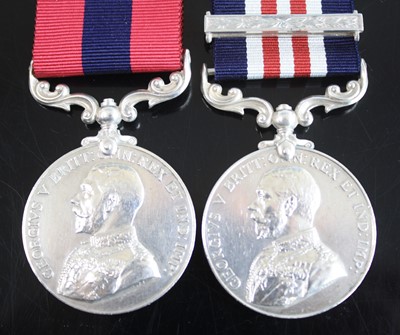 Lot 304 - A Great War Gallantry group of medals, to...