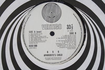 Lot 558 - Aphrodite's Child, 999, UK 1st pressing,...