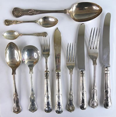 Lot 2177 - An extensive Elizabeth II silver part cutlery...