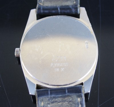 Lot 2316 - An 18ct white gold Rolex Cellini automatic...