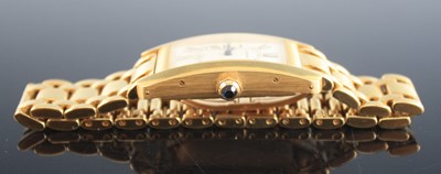 Lot 2297 - A Cartier 18ct yellow gold Tank Americaine...