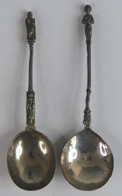 Lot 2151 - A Victorian silver apostle spoon, having cast...