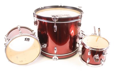 Lot 250 - A CB Drums SP Series five piece drum kit, in...