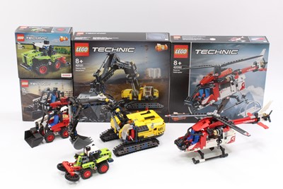 Lot 112 - Lego Technic boxed group of 4 comprising No....
