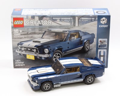 Lot 117 - Lego Creator Expert No. 10265 Ford Mustang, a...