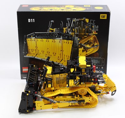 Lot 119 - Lego Technic No. 42131 CAT D11 Bulldozer (app...