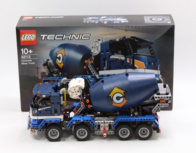 Lot 120 - Lego Technic No. 42112 Concrete Mixer Truck, a...