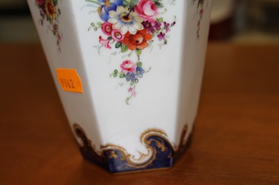 Lot 2062 - A pair of Royal Worcester vases and covers,...