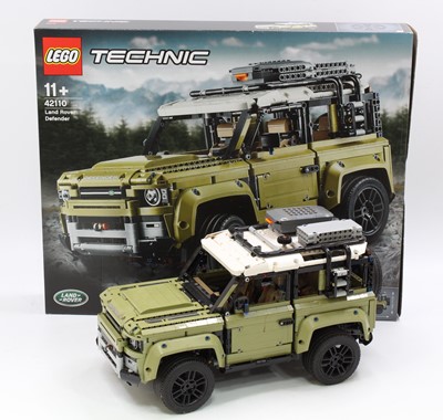 Lot 124 - Lego Technic No. 42110 Land Rover Defender, a...