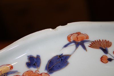 Lot 2358 - A Japanese Imari porcelain charger, 19th...