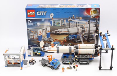 Lot 128 - Lego City No. 60229 Space Rocket Assembly &...