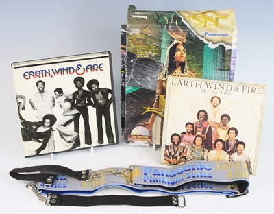 Lot 187 - Earth, Wind & Fire, a collection of items to...