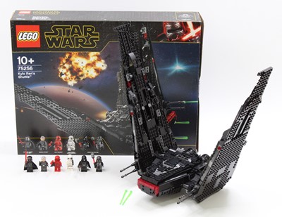 Lot 135 - Lego Star Wars No. 75256 Kylo Ren's Shuttle, a...