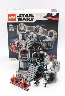 Lot 140 - Lego Star Wars No. 75291 Death Star Final Duel,...