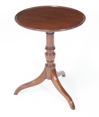 Lot 2556 - A Regency mahogany pedestal tripod table,...