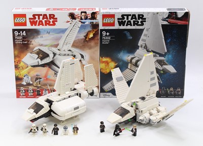 Lot 145 - Lego Star Wars boxed group of 2 comprising No....