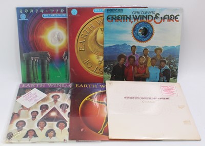 Lot 69 - Earth, Wind & Fire, a collection of LPs, to...