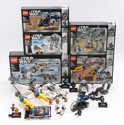Lot 148 - Lego Star Wars 20 Anniversary boxed group of 5...
