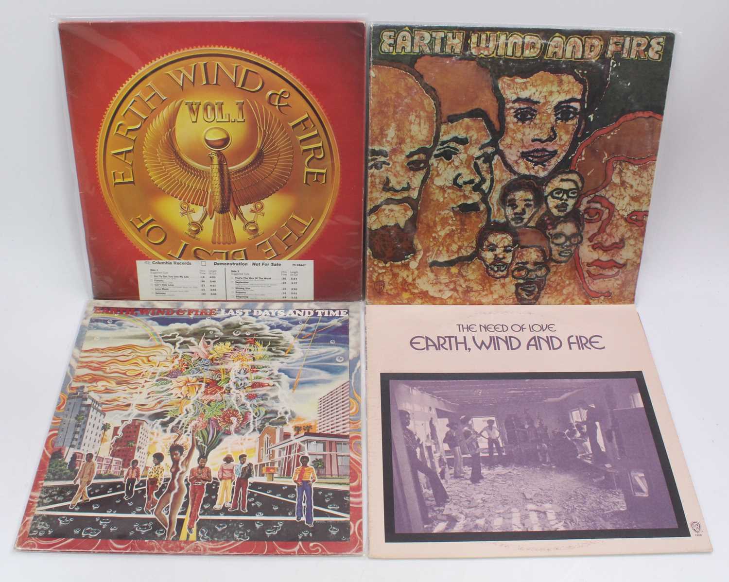 Lot 75 - Earth, Wind & Fire, a collection of LPs to...