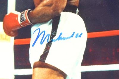 Lot 421 - Leon Spinks (1953-2021) and Muhammad Ali (1942-...