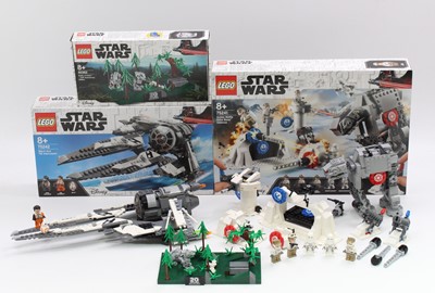 Lot 150 - Lego Star Wars boxed group of 3 comprising No....