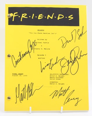 Lot 354 - Friends, a 44 page final draft script for the...